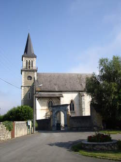 Eglise ouverte -  l'église de Pouzac