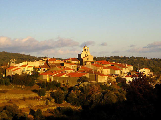 Vue du village - Arboussols (66320) - Pyrénées-Orientales