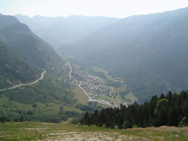 Vue sur Porté-Puymorens - Porté-Puymorens (66760) - Pyrénées-Orientales