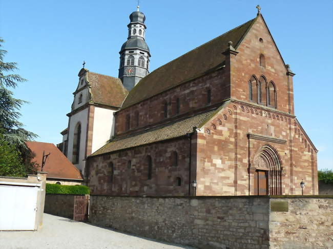 Église abbatiale Saint-Cyriaque - Altorf (67120) - Bas-Rhin