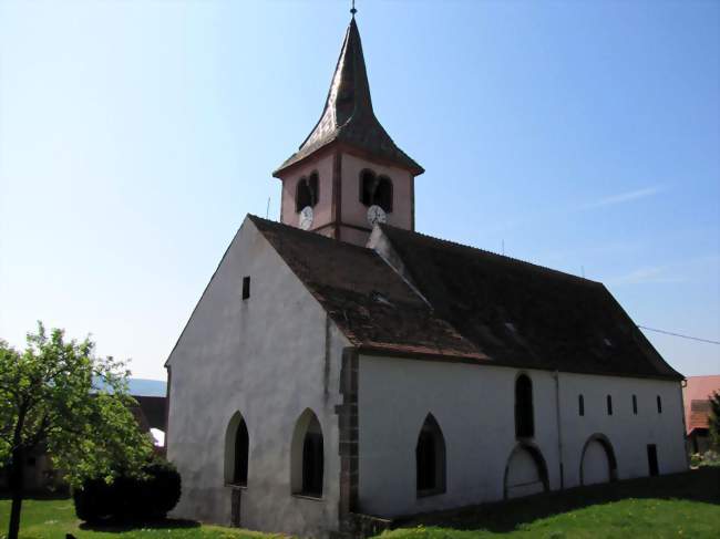 Le temple protestant - Balbronn (67310) - Bas-Rhin