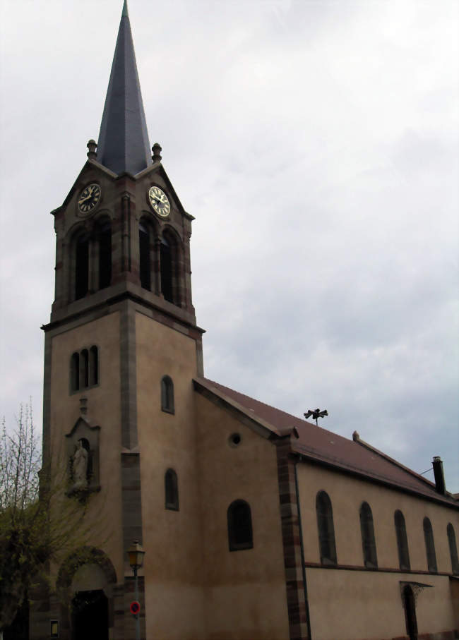 L'église Saint-Martin à Bolsenheim - Bolsenheim (67150) - Bas-Rhin