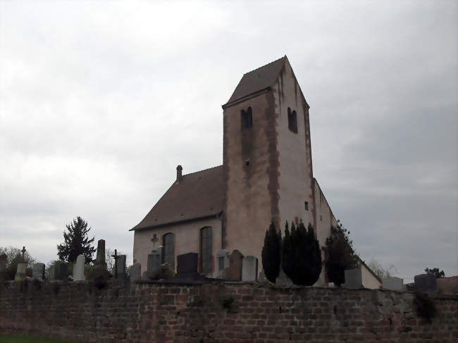 L'église Saint-Arbogast à Bourgheim - Bourgheim (67140) - Bas-Rhin