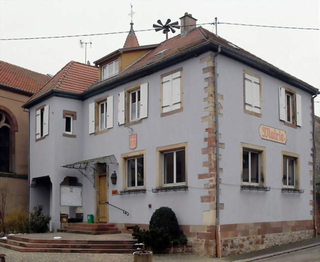 La mairie de la commune - Crastatt (67310) - Bas-Rhin