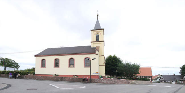 L'église - Crttwiller (67470) - Bas-Rhin