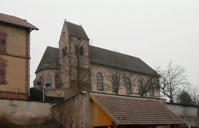 L'église Saint-Pancrace - Dangolsheim (67310) - Bas-Rhin