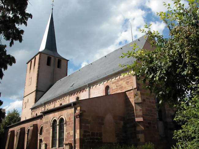 L'église protestante de la commune - Dorlisheim (67120) - Bas-Rhin