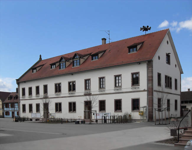 La mairie d'Ebersheim - Ebersheim (67600) - Bas-Rhin
