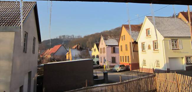 Vue d'Eckartswiller en hiver - Eckartswiller (67700) - Bas-Rhin