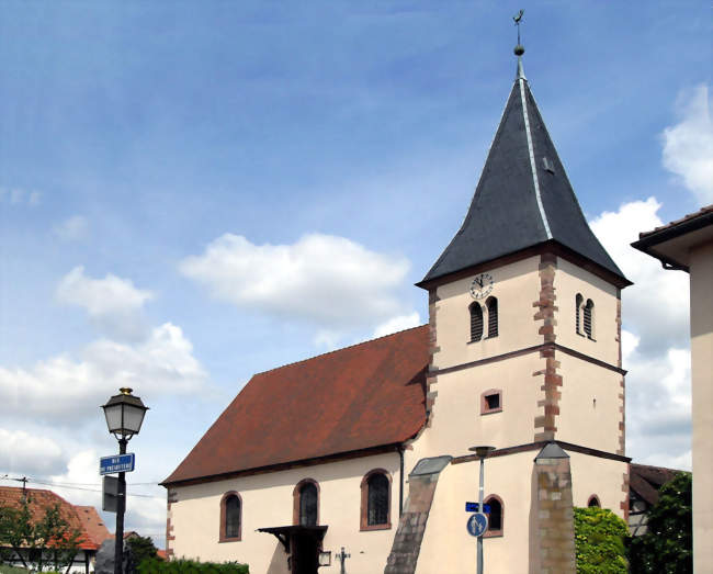 Temple protestant d'Eckwersheim - Eckwersheim (67550) - Bas-Rhin