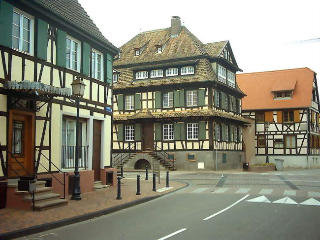 Centre-ville de la commune - Erstein (67150) - Bas-Rhin