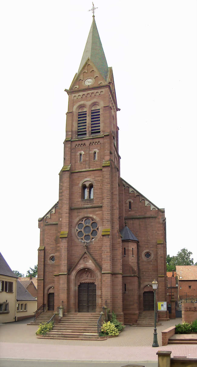 L'église Saint-Nabor - Ettendorf (67350) - Bas-Rhin