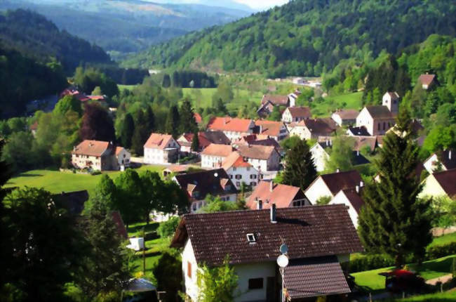 Panorama de la ville de Fouday - Fouday (67130) - Bas-Rhin