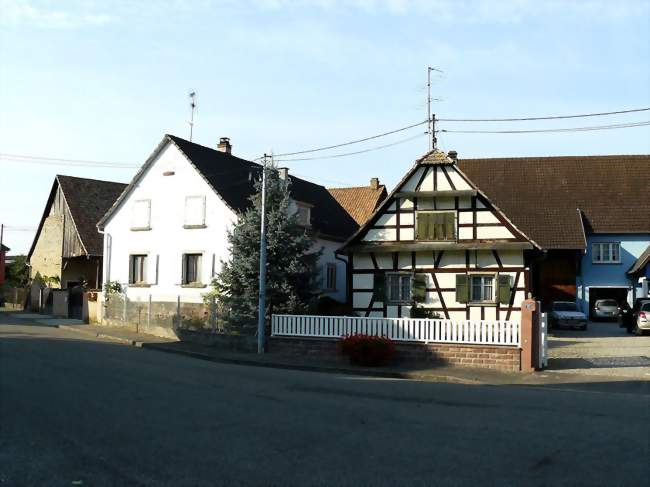 Le village et ses maisons à colombages - Friesenheim (67860) - Bas-Rhin