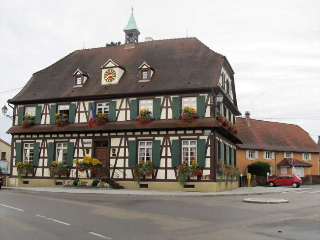 La mairie - Gambsheim (67760) - Bas-Rhin