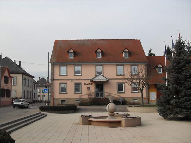 La mairie - Geudertheim (67170) - Bas-Rhin