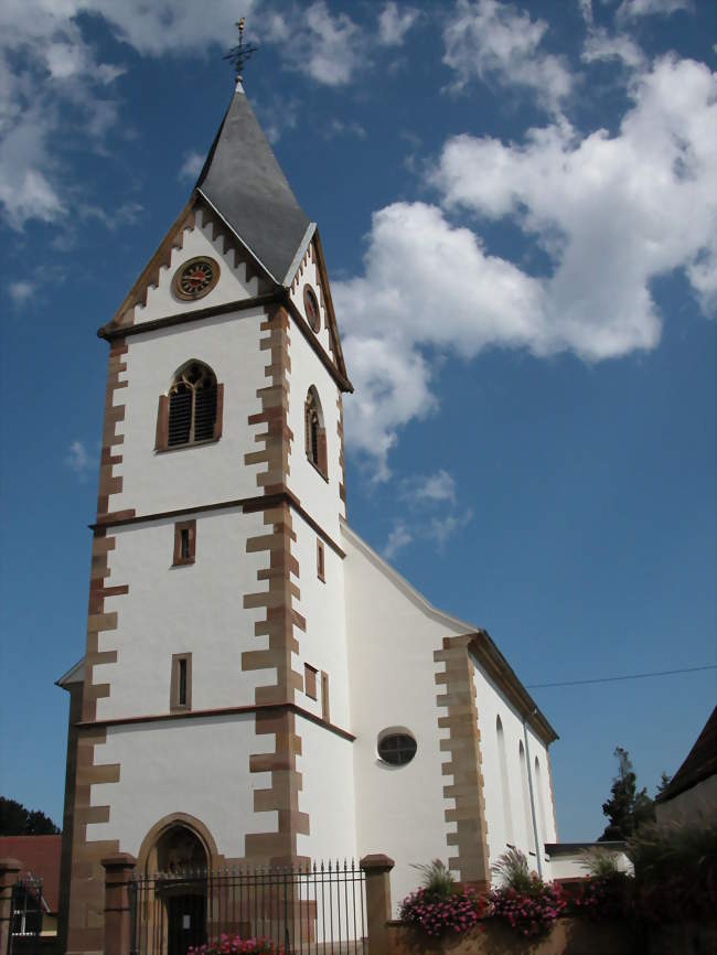 L'église Saint-Martin - Gresswiller (67190) - Bas-Rhin