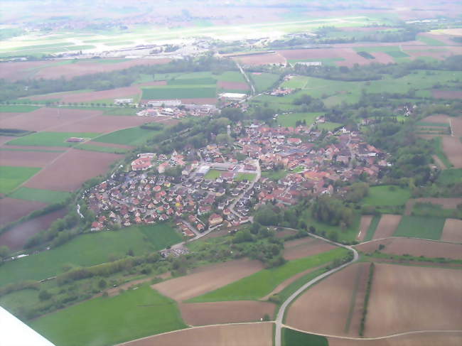 Vue aérienne de Hangenbieten - Hangenbieten (67980) - Bas-Rhin