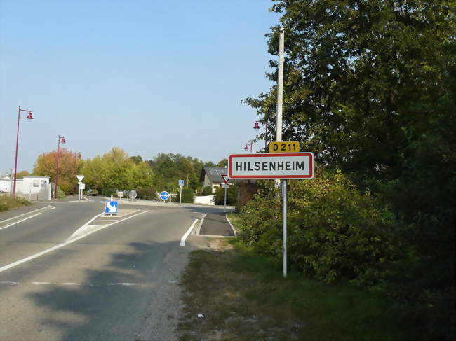 Entrée du village de Hilsenheim - Hilsenheim (67600) - Bas-Rhin
