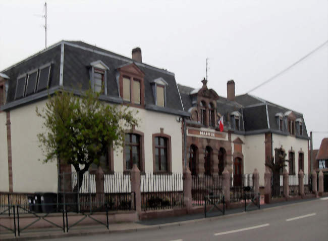 La mairie - Hindisheim (67150) - Bas-Rhin