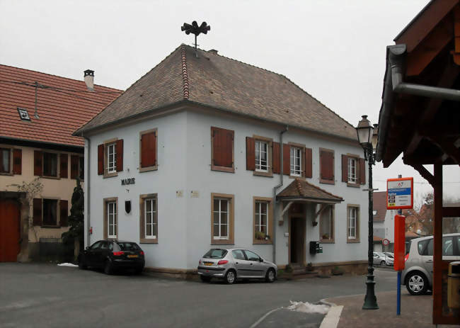 La mairie de Hohengft - Hohengft (67310) - Bas-Rhin