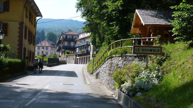 Entrée du Hohwald par la partie ouest du village - Le Hohwald (67140) - Bas-Rhin