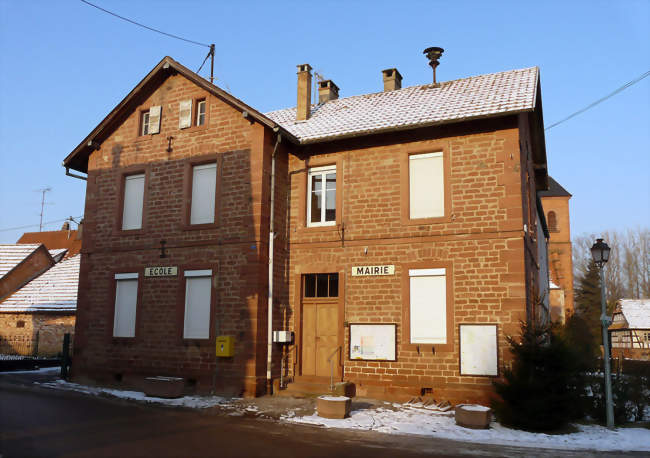 Vue de la mairie d'Ingolsheim - Ingolsheim (67250) - Bas-Rhin