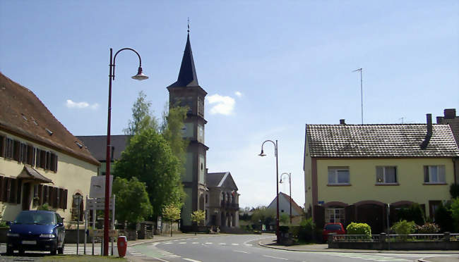 L'église luthérienne à Keskastel - Keskastel (67260) - Bas-Rhin