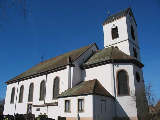 L'église de Kirchheim - Kirchheim (67520) - Bas-Rhin