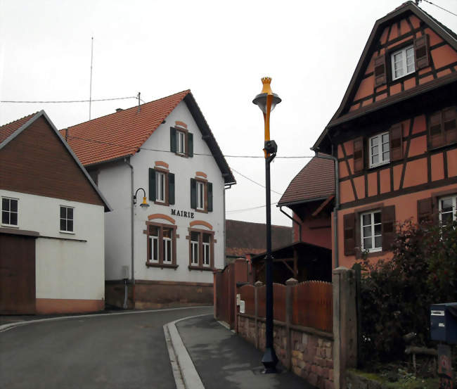 La mairie - Knrsheim (67310) - Bas-Rhin