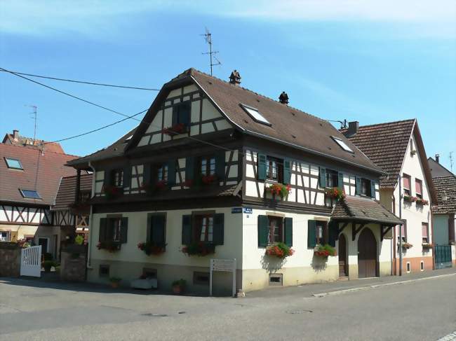 Maison à colombages - Krautergersheim (67880) - Bas-Rhin