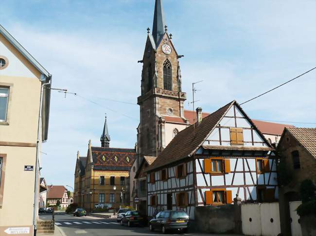 L'église Saint-Étienne - Mackenheim (67390) - Bas-Rhin