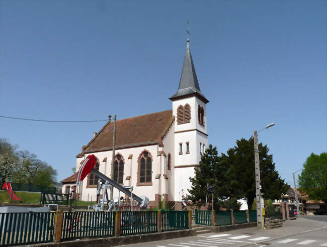 L'église de Pechelbronn - Merkwiller-Pechelbronn (67250) - Bas-Rhin