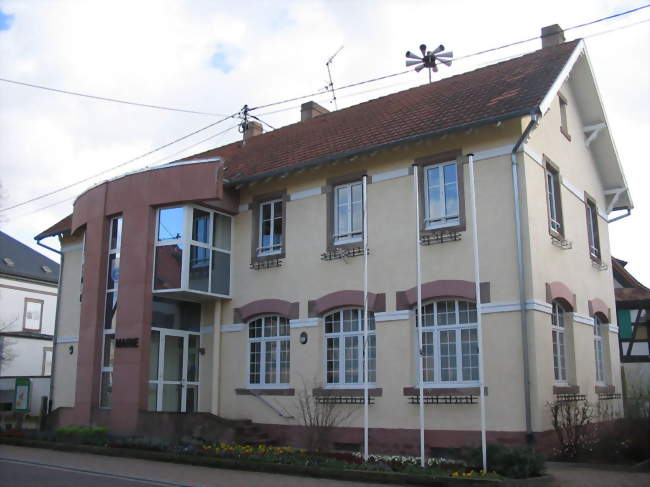 La mairie de Mittelhausbergen - Mittelhausbergen (67206) - Bas-Rhin
