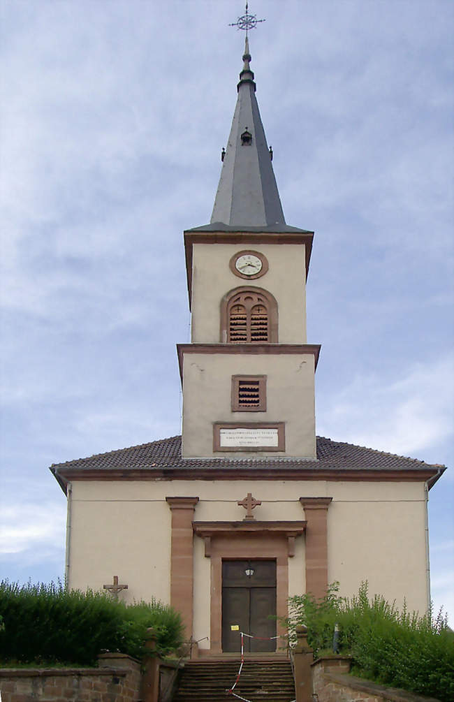 L'église Saint-Étienne à Morschwiller - Morschwiller (67350) - Bas-Rhin