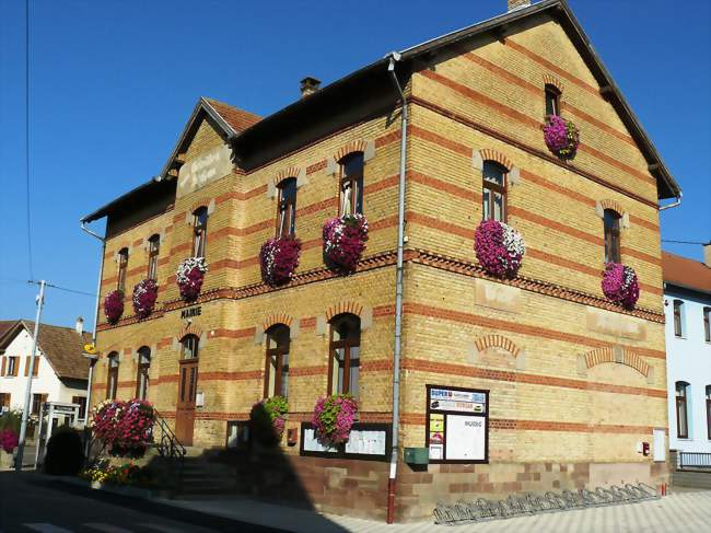 La mairie de Mussig - Mussig (67600) - Bas-Rhin