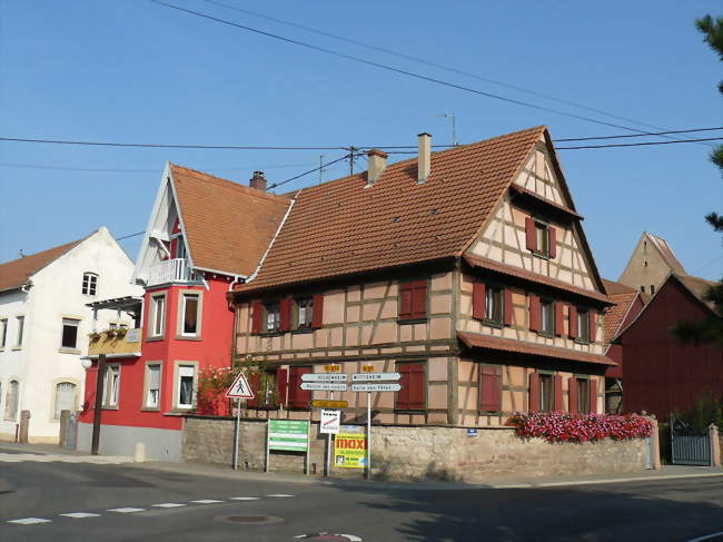 Une maison à colombages - Muttersholtz (67600) - Bas-Rhin