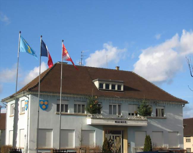 La mairie d'Oberhausbergen - Oberhausbergen (67205) - Bas-Rhin