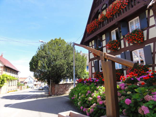 Fontaine à balancier - Obermodern-Zutzendorf (67330) - Bas-Rhin