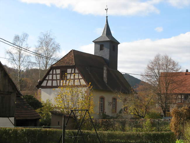 L'église protestante de 1787 - Obersteinbach (67510) - Bas-Rhin