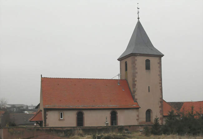 L'église Saint-Martin à Rangen - Rangen (67310) - Bas-Rhin