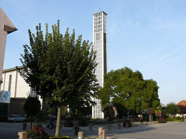 L'église Saint-Michel - Rhinau (67860) - Bas-Rhin