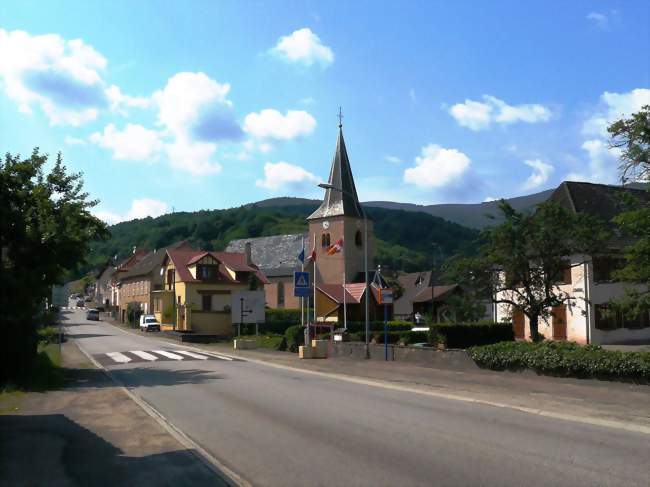 Entrée est du village de Saint-Martin - Saint-Martin (67220) - Bas-Rhin