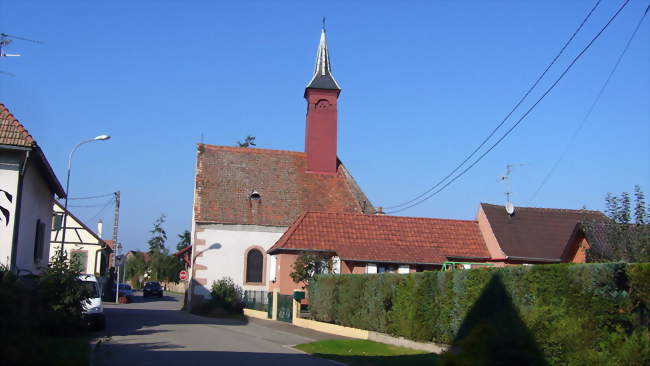 La chapelle Saint-Wolfgang de 1698 - Scherwiller (67750) - Bas-Rhin