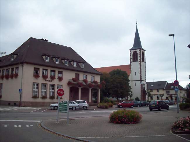 Place de la Mairie - Sessenheim (67770) - Bas-Rhin
