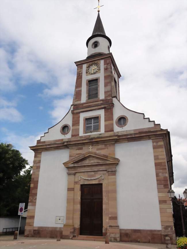 L'église Saint-Georges - Souffelweyersheim (67460) - Bas-Rhin