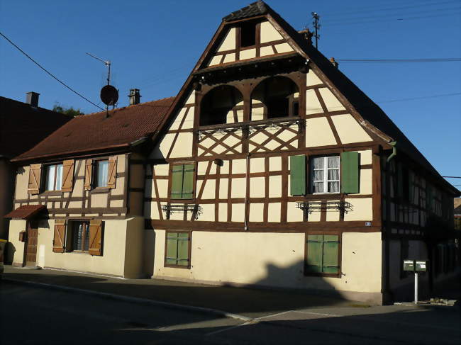 Une maison à colombage - Sundhouse (67920) - Bas-Rhin