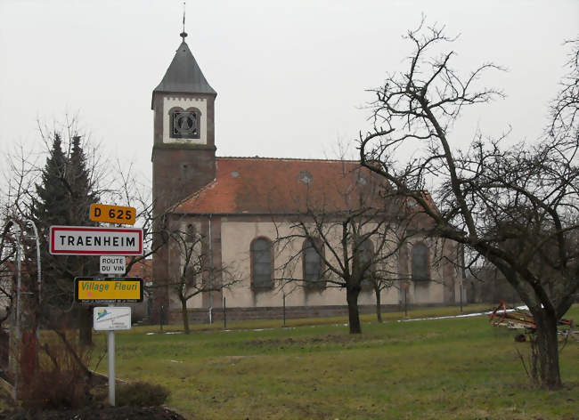 L'église catholique - Traenheim (67310) - Bas-Rhin