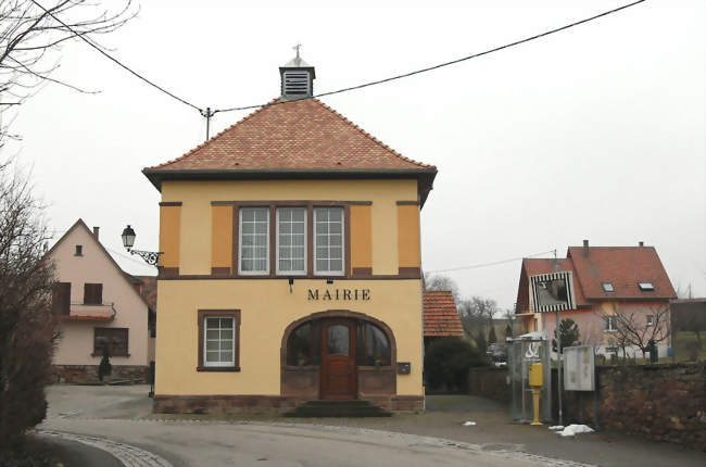 La mairie - Zehnacker (67310) - Bas-Rhin