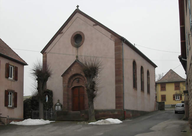 L'église Saints-Côme-et-Damien - Zeinheim (67310) - Bas-Rhin